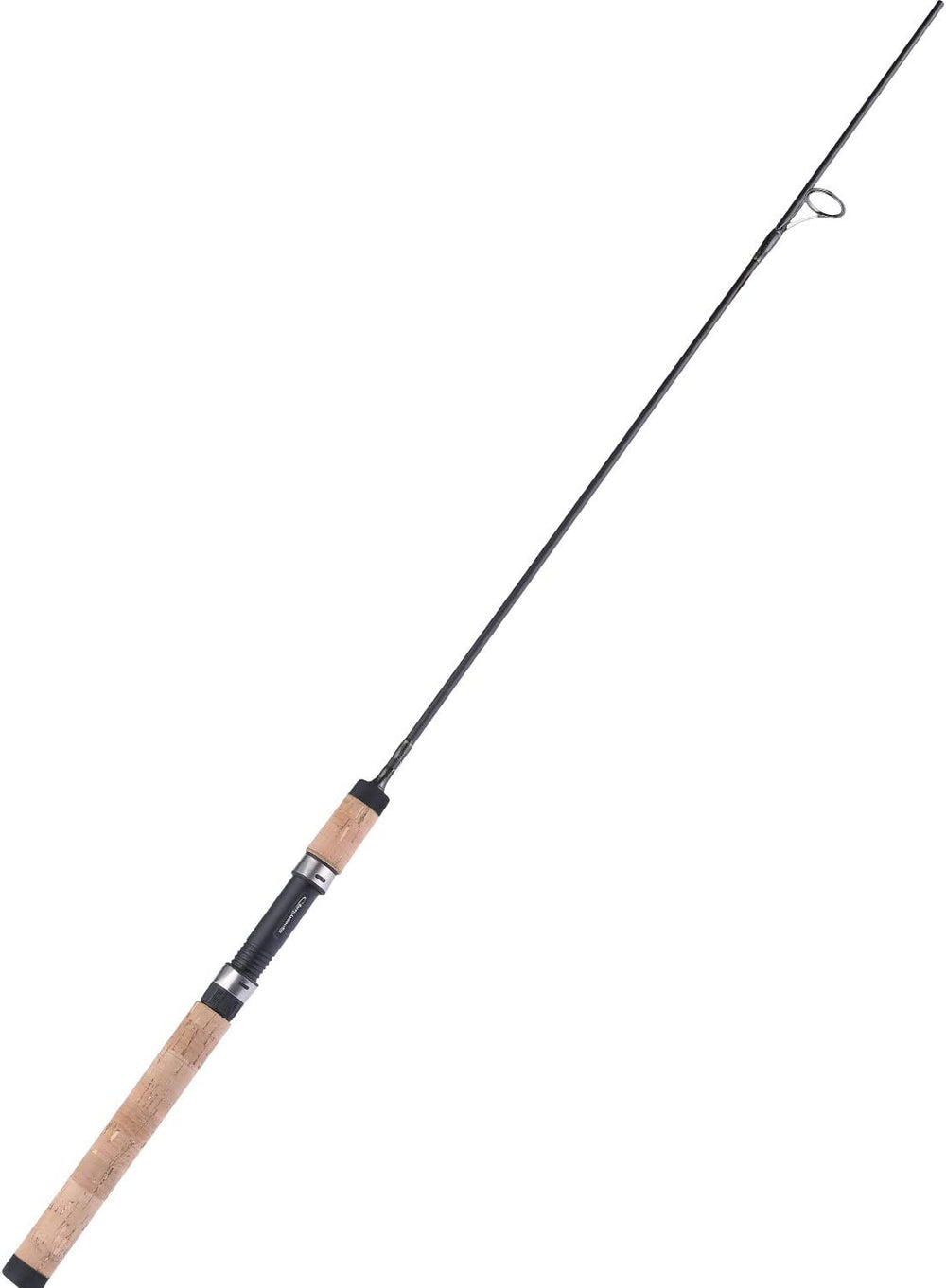 Graphite Ultra-Lightweight Two-Piece Trout Fishing Rod with Cork Handle for Crappie Spinning