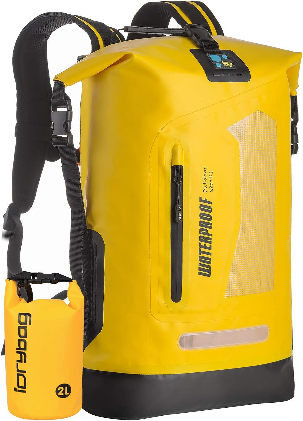 Professional Waterproof Dry Bag Backpack - Available in 20L, 30L, and 40L Sizes, Ideal for Kayaking and Water Activities