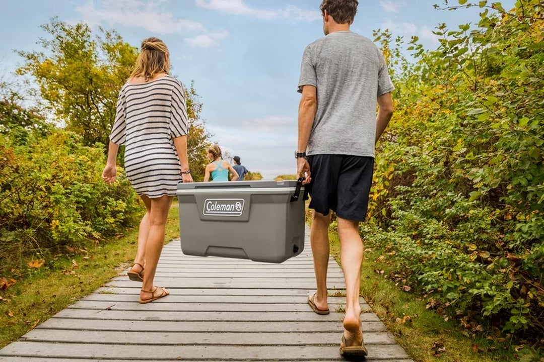 316 Series 70-Quart Hard Shell Cooler in Silver Ash