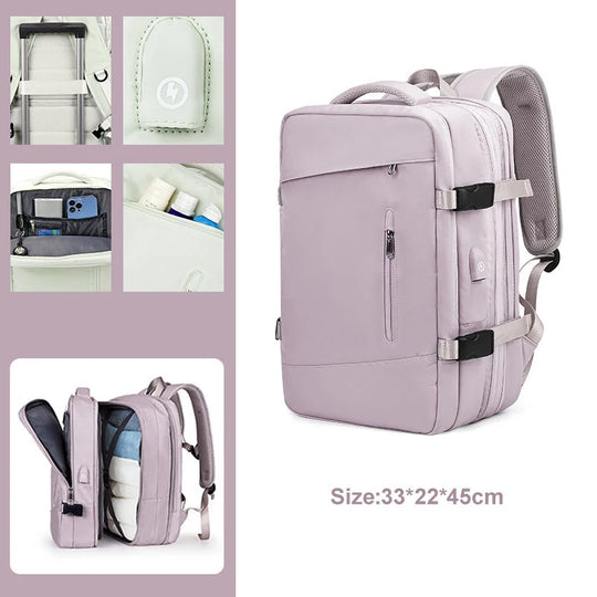 Extendible Travel and Laptop Backpack