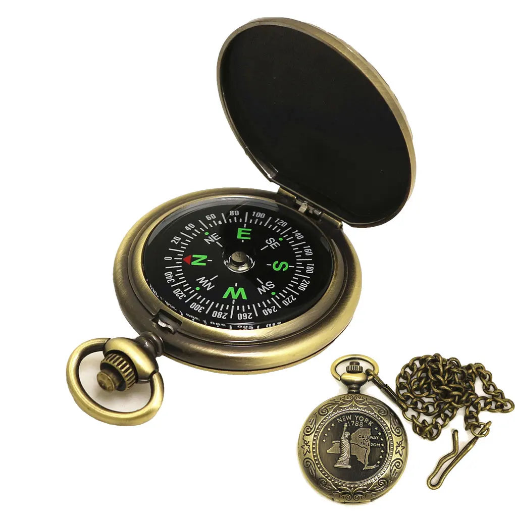 Portable Compass Military Outdoor Camping Folding Len Compass Army Green Hiking Survival Trip Precise Navigation Expedition Tool