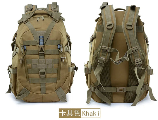 Outdoor Waterproof Hiking Backpack Survival Bag Tactical Backpack Assault Backpack