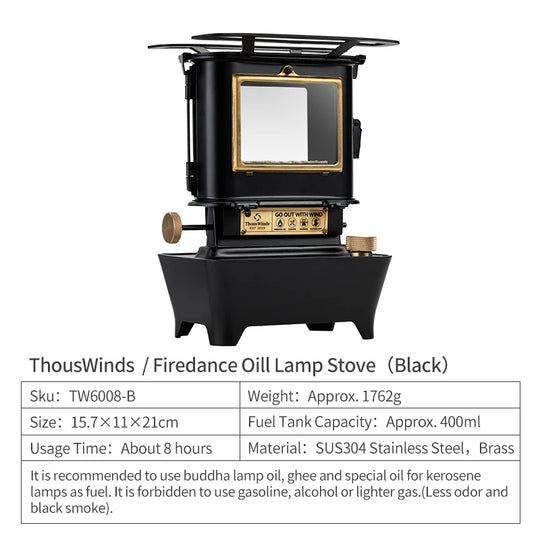 Thous Portable Oil Stove