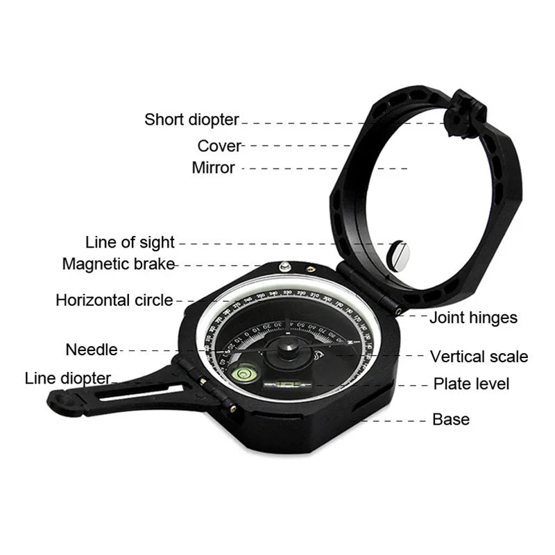 Eyeskey Professional Geological Compass