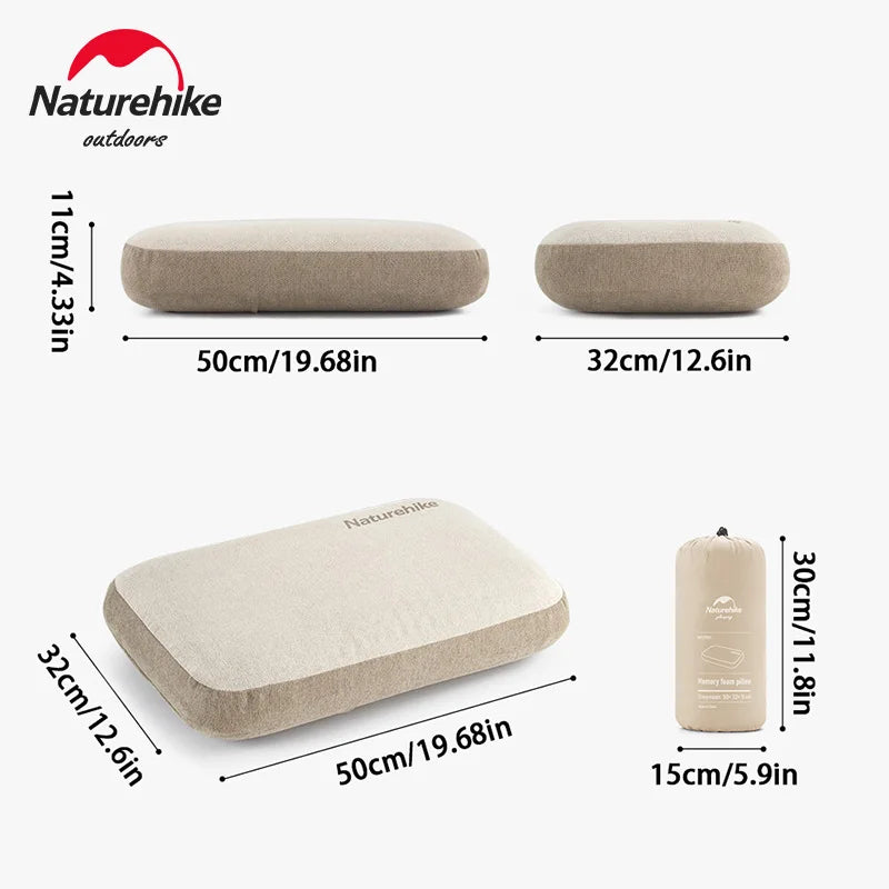 Naturehike Memory Foam Comfort Square Pillow