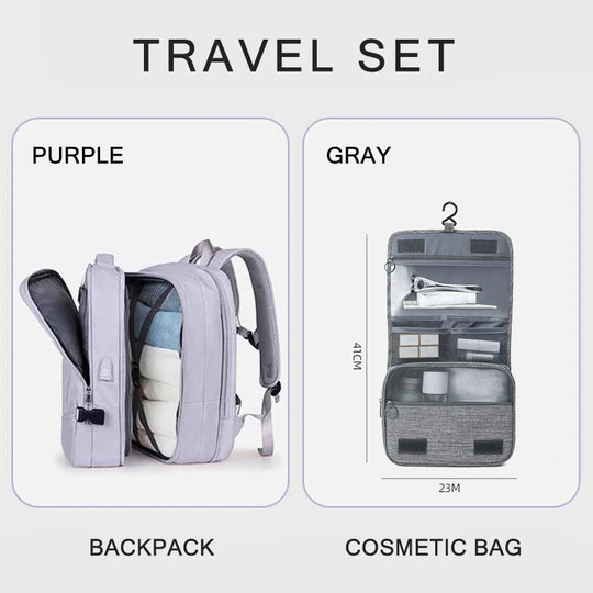 Extendible Travel and Laptop Backpack