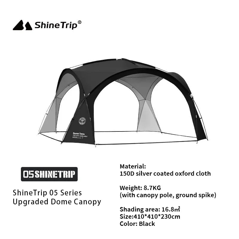 Coated Waterproof Camping Dome