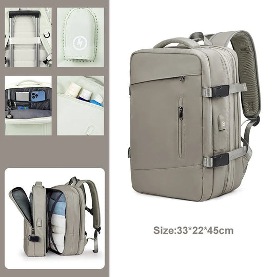 Extendible Travel and Laptop Backpack