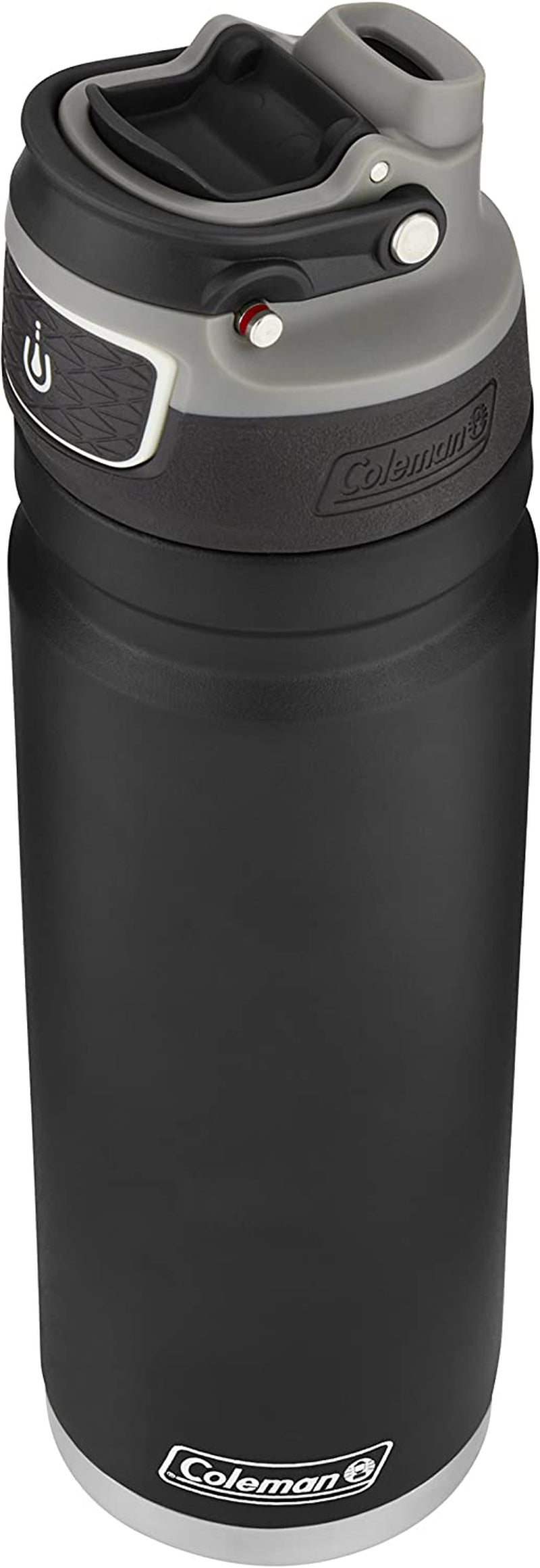 Freeflow Vacuum-Insulated Stainless Steel Water Bottle with Leak-Proof Lid – 24 oz / 40 oz Options, Button-Operated Lid, and Carry Handle for Temperature Retention