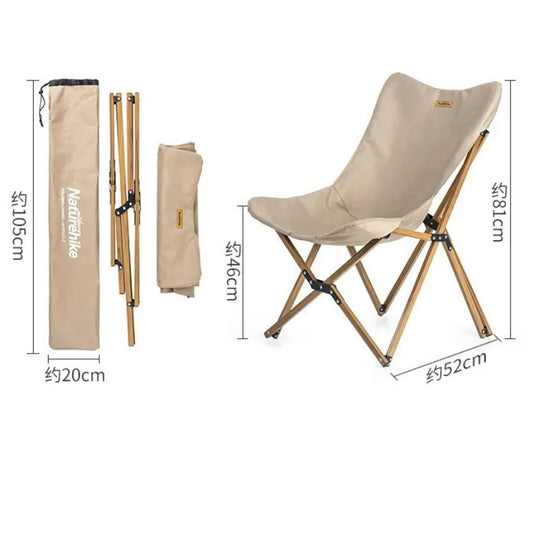 Naturehike Wood Timber Fishing Chair