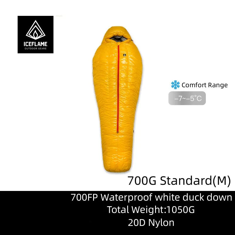 Ice Flame Sleeping Bag for Outdoors Camping