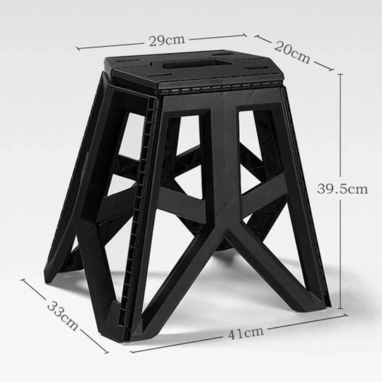 Outdoor Portable Folding Stool High Load-Bearing Handle Design Durable Mini Chair Fishing Stool Square Stool Camping Stool