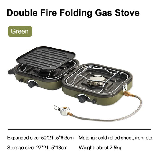 Naturehike Stove Folding Double Fire Gas Stove