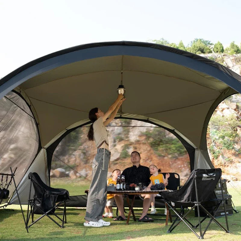 Coated Waterproof Camping Dome