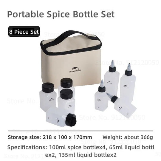 Naturehike 6/8pc Seasoning Bottles