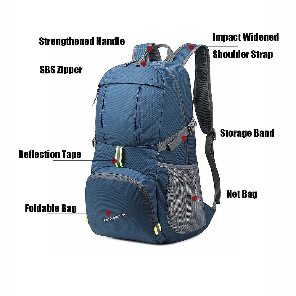 35L Outdoor Waterproof Backpack