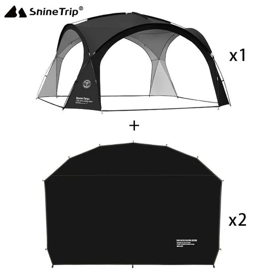 Coated Waterproof Camping Dome