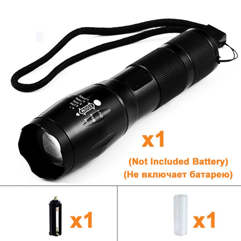 LED Handheld Tactical Flashlight