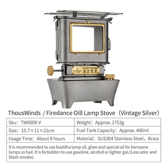 Thous Portable Oil Stove