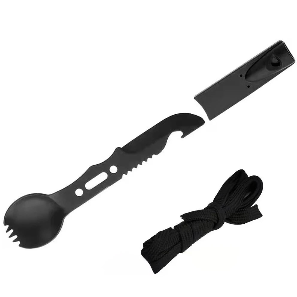 Camping Stainless Steel Multi-Function Cutlery