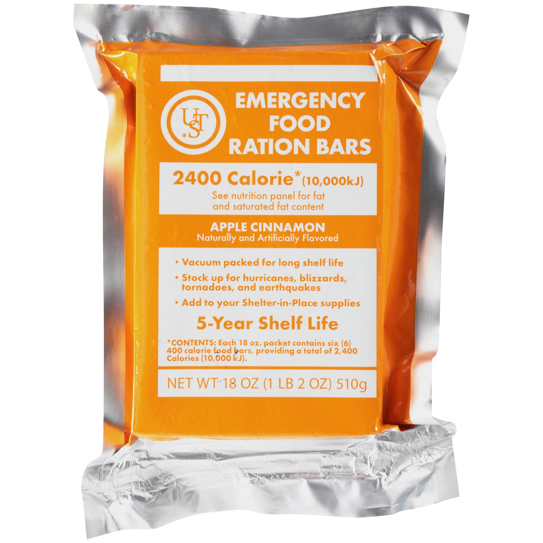 Ultimate Survival Technologies Emergency Food Ration Bar - 5-Year Shelf Life, 6 Servings