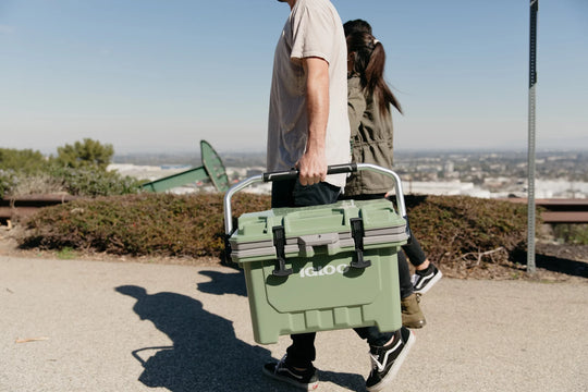 24 Quart IMX Hard-Sided Cooler in Olive Green