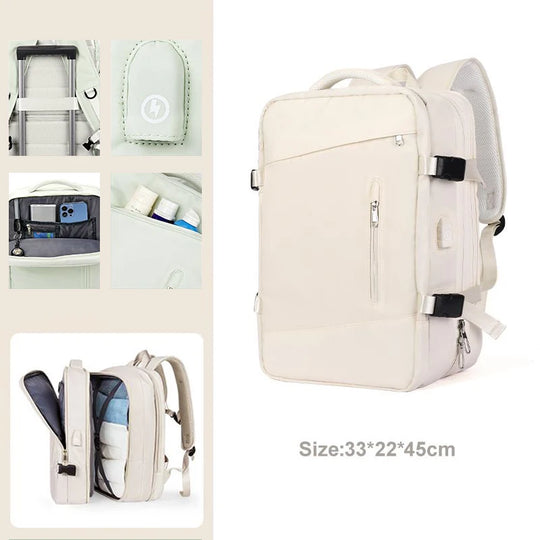 Extendible Travel and Laptop Backpack