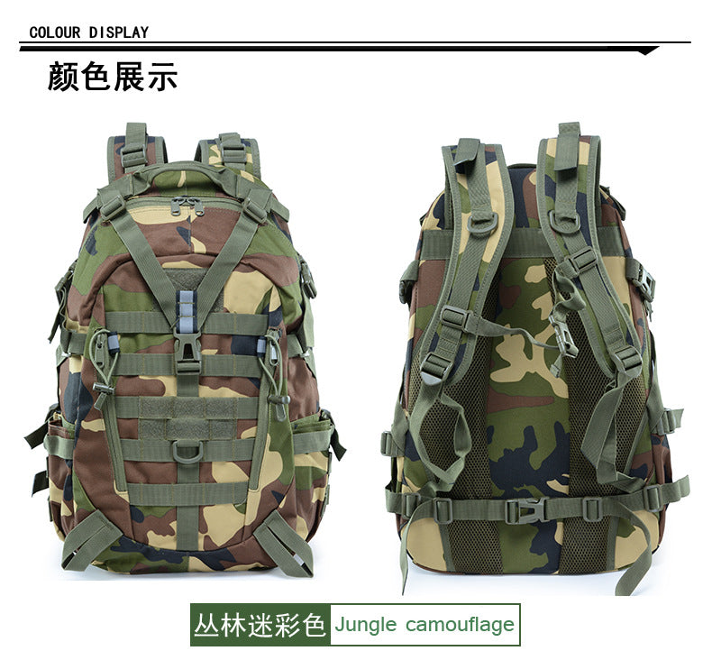 Outdoor Waterproof Hiking Backpack Survival Bag Tactical Backpack Assault Backpack