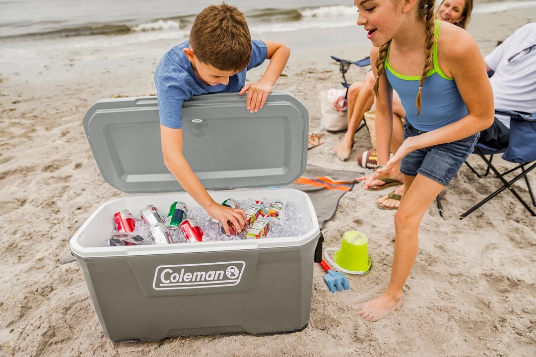 316 Series 70-Quart Hard Shell Cooler in Silver Ash