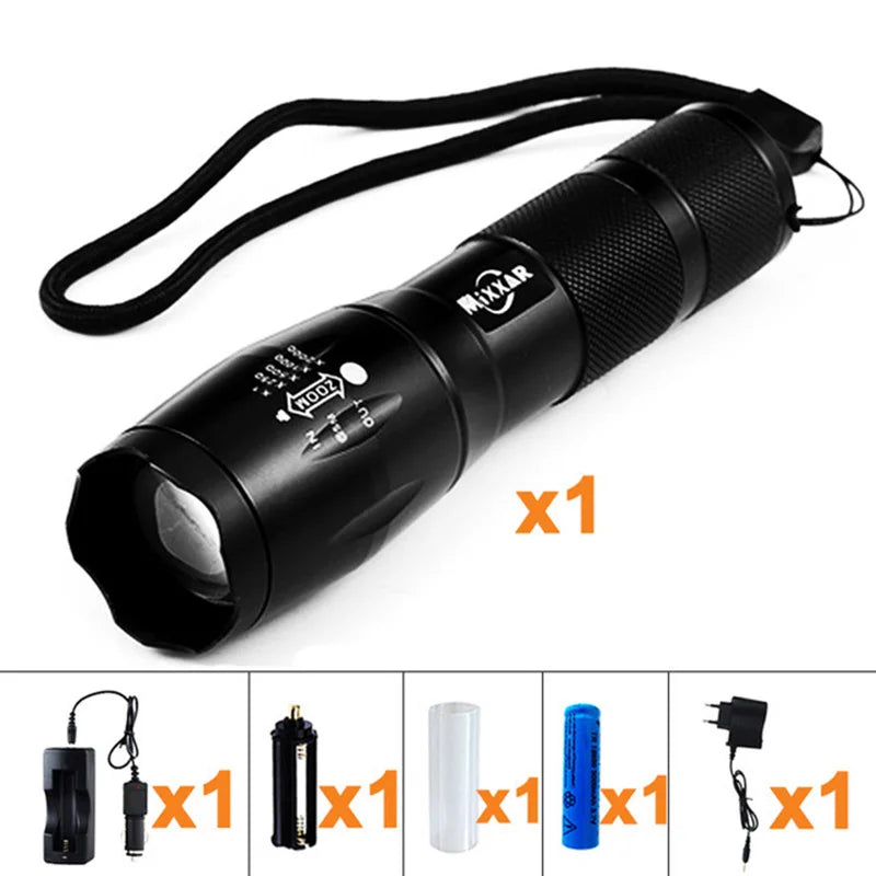 LED Handheld Tactical Flashlight