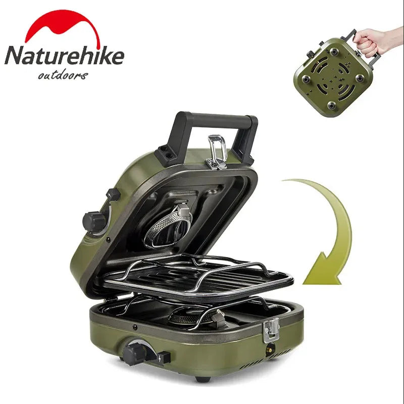 Naturehike Stove Folding Double Fire Gas Stove