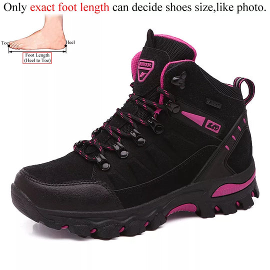 Winter Women Ankle Outdoor Trekking Boots Hiking Shoes