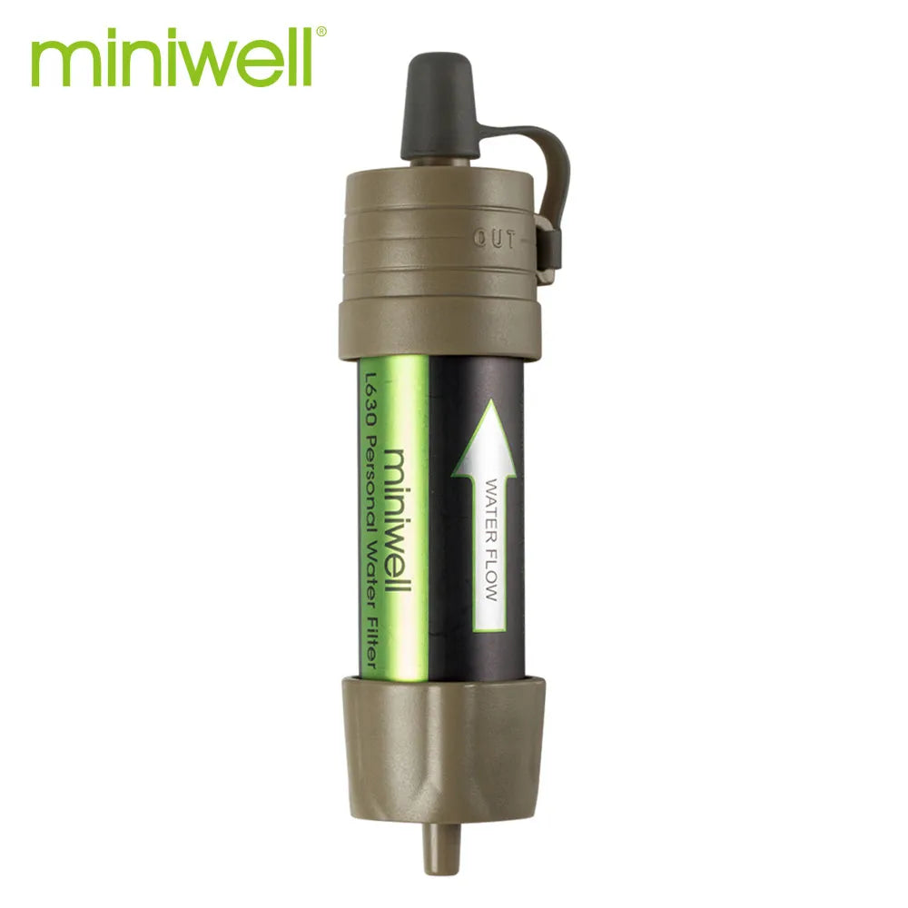 Miniwell L630 Camping Purification Water Filter Straw