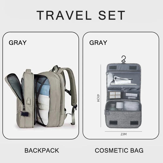 Extendible Travel and Laptop Backpack