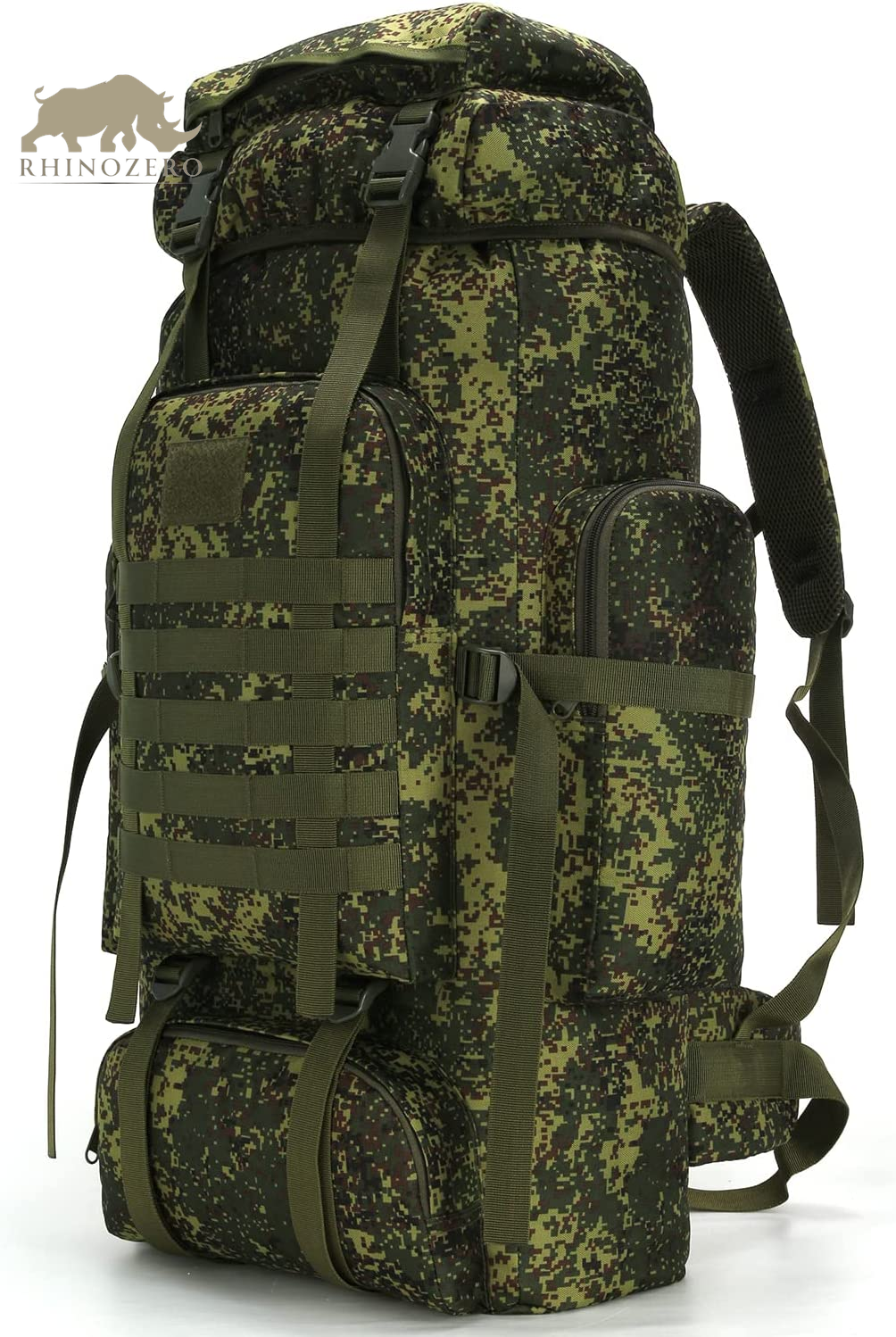 Men's 70L/100L Military Rucksack - Molle 3-Day Assault Pack for Hiking and Camping