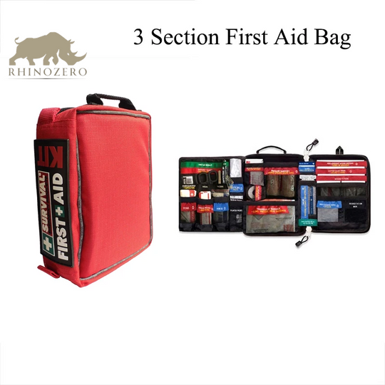 Professional Waterproof First Aid Kit for Outdoor Activities, Travel, and Emergency Response