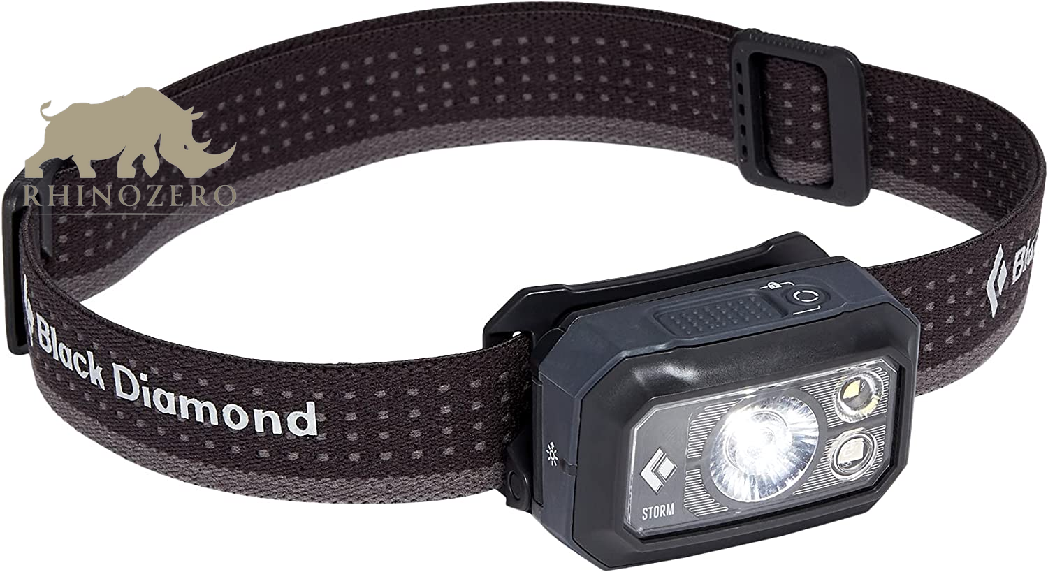 Storm 400 LED Headlamp (Graphite) - Dimmable, Waterproof, and Versatile for Camping, Hiking, and Running with Red Light Mode