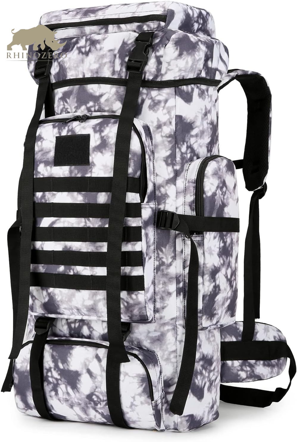 Men's 70L/100L Military Rucksack - Molle 3-Day Assault Pack for Hiking and Camping