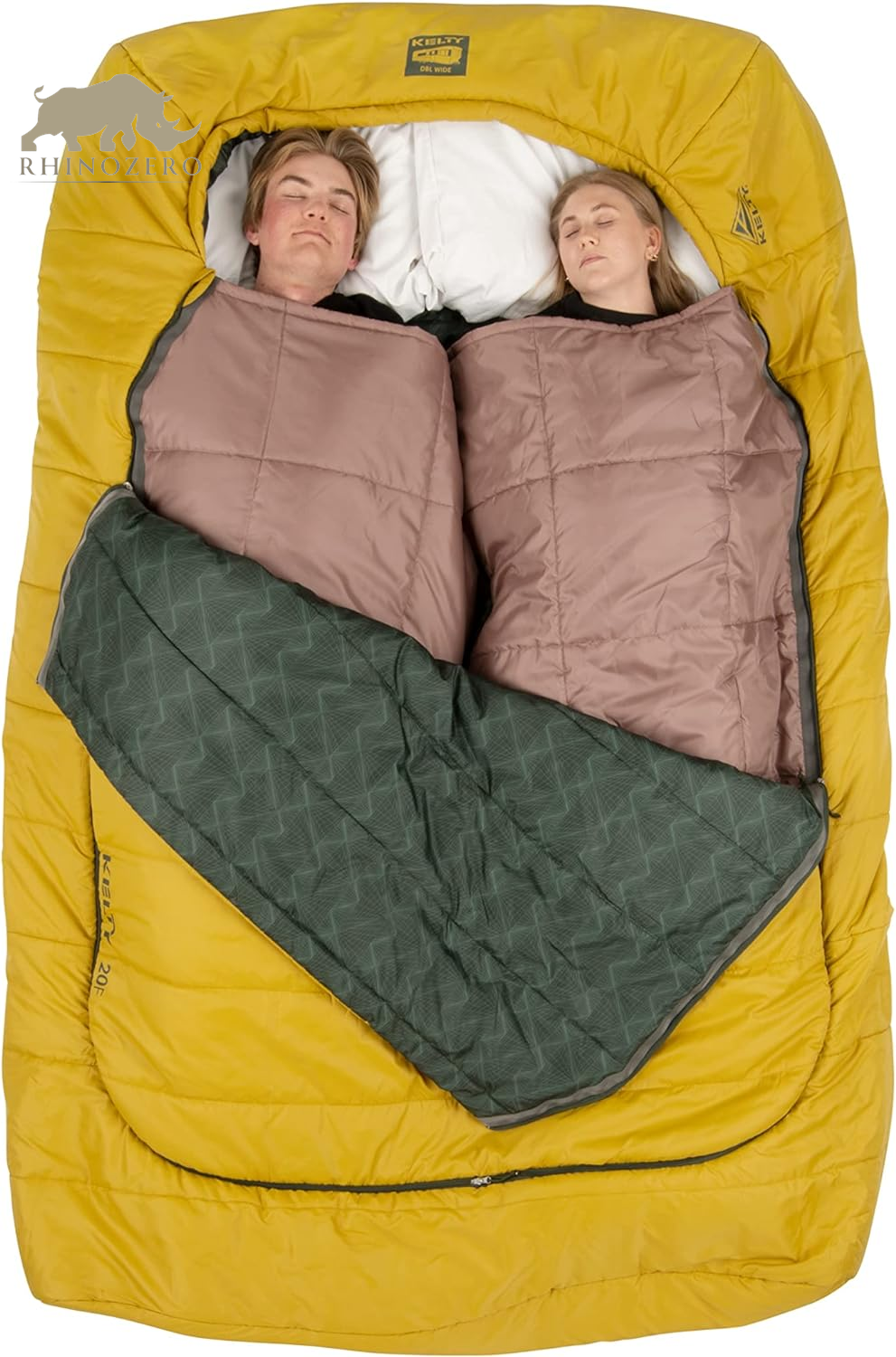 Tru.Comfort Doublewide 20°F Sleeping Bag – Premium Synthetic Camping Sleeping Bag for Couples and Family Adventures