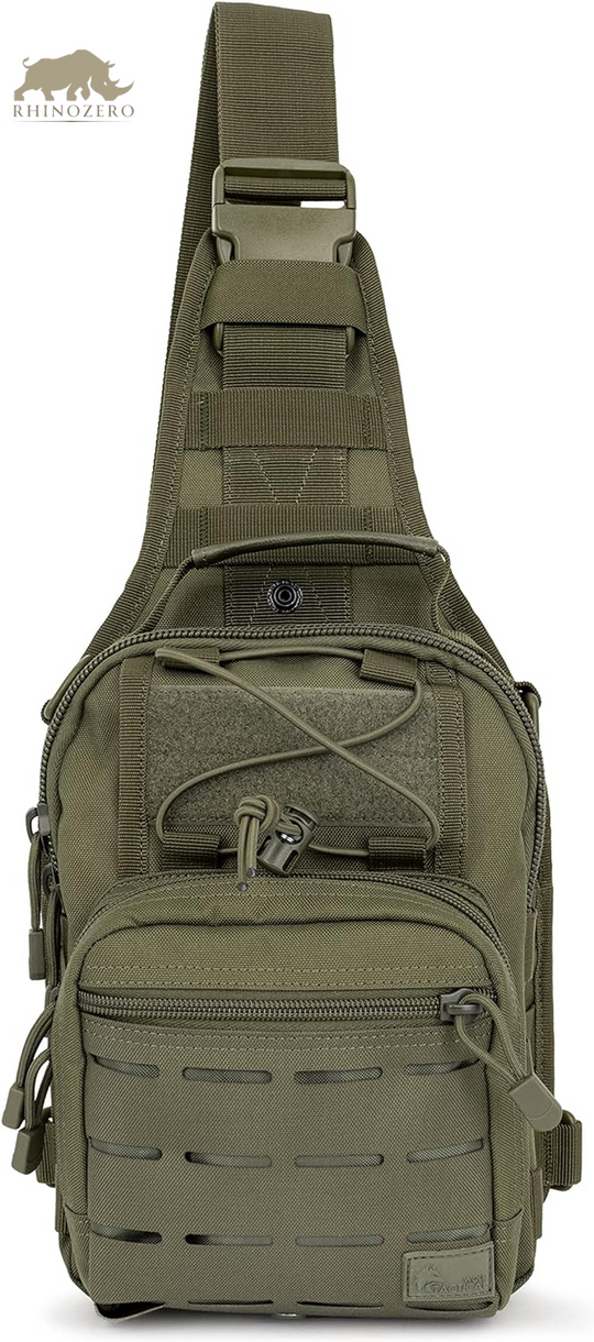 Compact EDC Sling Bag - Versatile Concealed Carry Shoulder Bag for Range, Travel, Hiking, and Outdoor Activities