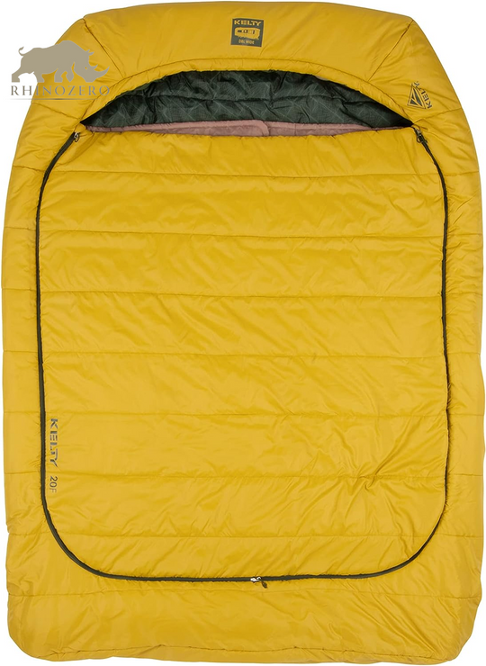 Tru.Comfort Doublewide 20°F Sleeping Bag – Premium Synthetic Camping Sleeping Bag for Couples and Family Adventures