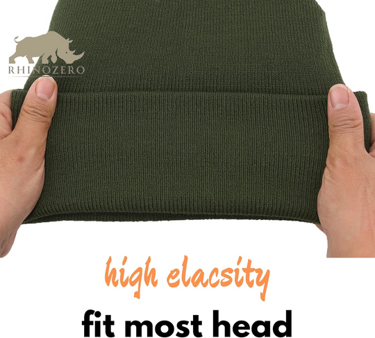 Silk-Lined Satin Beanie for Men and Women - Cuffed Winter Hat for Warmth and Comfort