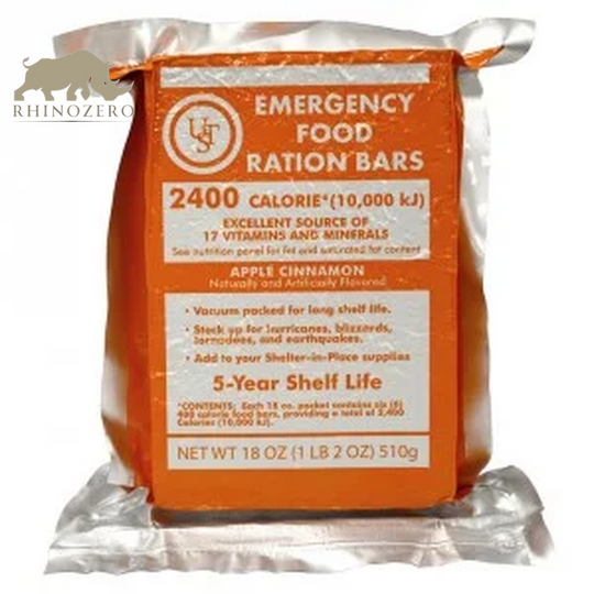 Ultimate Survival Technologies Emergency Food Ration Bar - 5-Year Shelf Life, 6 Servings