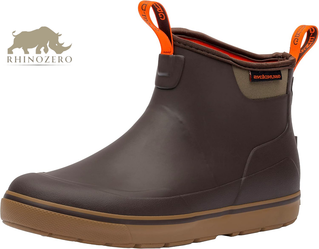 Grundens Men's Deck-Boss Waterproof Ankle Boot | Durable Design