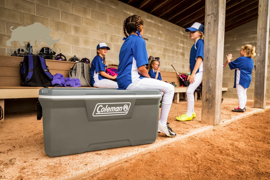 316 Series 120QT Hard Shell Cooler in Silver Ash